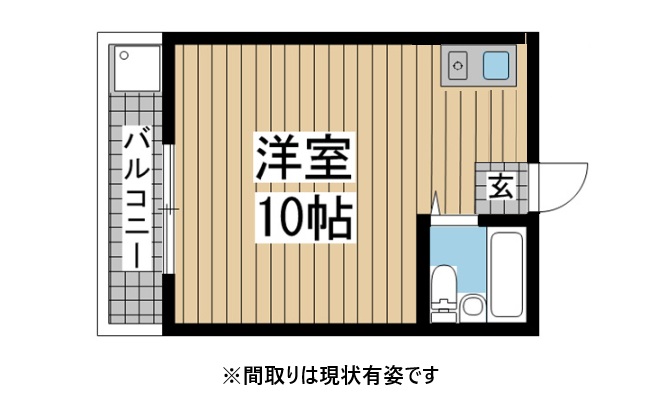 神戸市中央区北長狭通(JR東海道本線(近畿)元町)のマンション賃貸物件 間取画像