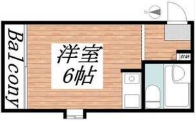 神戸市東灘区深江本町(阪神本線芦屋)のマンション賃貸物件 間取画像