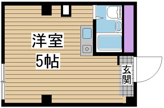 神戸市中央区北野町(JR東海道本線(近畿)三ノ宮)のマンション賃貸物件 間取画像