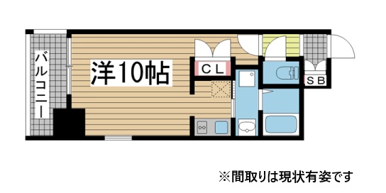 神戸市中央区生田町(神戸市営地下鉄線新神戸)のマンション賃貸物件 間取画像