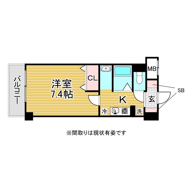 神戸市須磨区養老町(神戸市営地下鉄線板宿)のマンション賃貸物件 間取画像