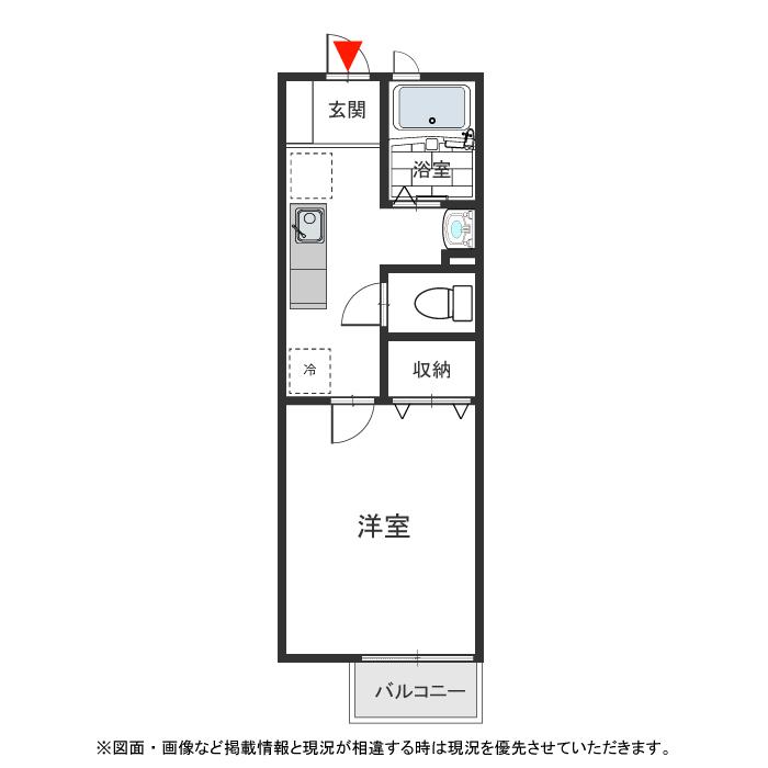 神戸市中央区神若通(阪急神戸線春日野道)のアパート賃貸物件 間取画像