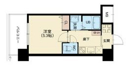 神戸市中央区下山手通(JR東海道本線(近畿)神戸)のマンション賃貸物件 間取画像