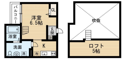 神戸市長田区長尾町(山陽電鉄線板宿)のアパート賃貸物件 間取画像