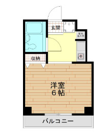 神戸市灘区桜ケ丘町(阪急神戸線六甲)のマンション賃貸物件 間取画像