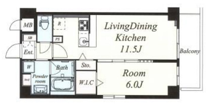 神戸市東灘区本山北町(JR東海道本線(近畿)摂津本山)のマンション賃貸物件 間取画像