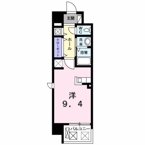 尼崎市建家町(阪神本線尼崎)のマンション賃貸物件 間取画像