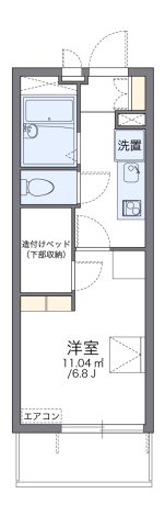 神戸市長田区日吉町(神戸市営地下鉄海岸線新長田)のマンション賃貸物件 間取画像