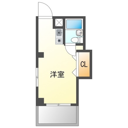 神戸市中央区東雲通(阪急神戸線春日野道)のマンション賃貸物件 間取画像