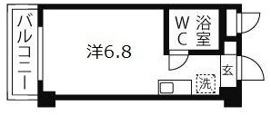 神戸市東灘区御影(阪急神戸線御影)のマンション賃貸物件 間取画像