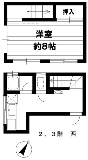 神戸市須磨区東町(山陽電鉄線東須磨)のマンション賃貸物件 間取画像