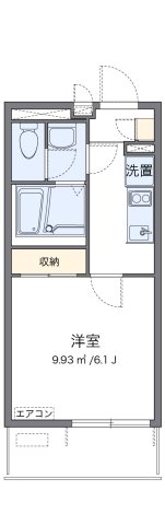 神戸市長田区駒ケ林町(神戸市営地下鉄海岸線駒ヶ林)のマンション賃貸物件 間取画像