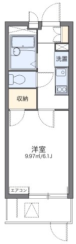神戸市兵庫区西出町(JR山陽本線神戸)のマンション賃貸物件 間取画像