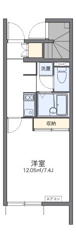 明石市魚住町金ケ崎(山陽電鉄線江井ヶ島)のアパート賃貸物件 間取画像