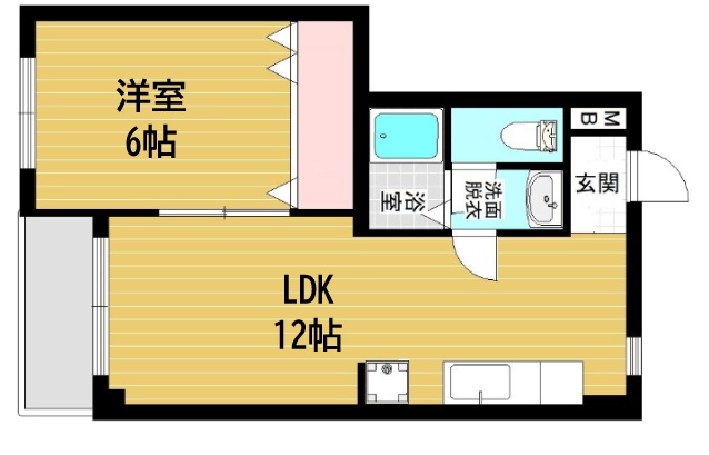 神戸市垂水区舞子坂(JR山陽本線舞子)のマンション賃貸物件 間取画像