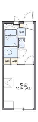 尼崎市猪名寺(JR福知山線猪名寺)のアパート賃貸物件 間取画像