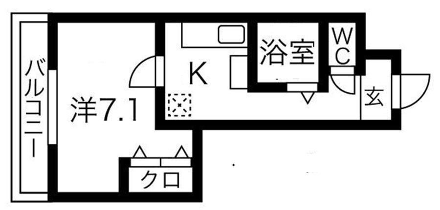 神戸市東灘区深江本町(阪神本線深江)のマンション賃貸物件 間取画像