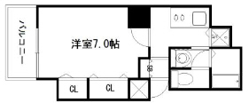 神戸市東灘区御影塚町(阪神本線石屋川)のマンション賃貸物件 間取画像