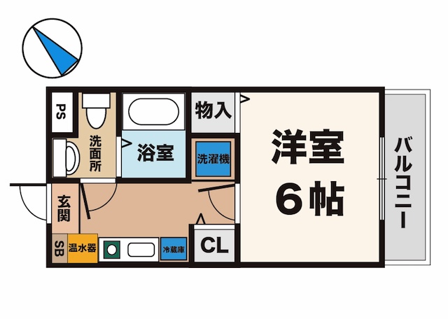 神戸市垂水区名谷町(神戸市営地下鉄線名谷)のマンション賃貸物件 間取画像