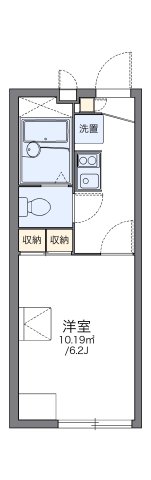 神戸市西区小山(JR山陽本線明石)のアパート賃貸物件 間取画像