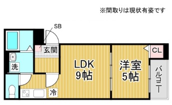 神戸市垂水区泉が丘(山陽電鉄線東垂水)のアパート賃貸物件 間取画像