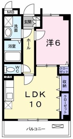 神戸市西区伊川谷町有瀬(JR山陽本線明石)のマンション賃貸物件 間取画像