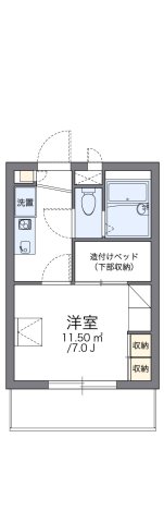 神戸市垂水区清水通(JR山陽本線垂水)のマンション賃貸物件 間取画像