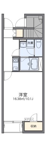 明石市立石(山陽電鉄線林崎松江海岸)のアパート賃貸物件 間取画像