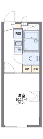 神戸市兵庫区会下山町(神戸電鉄有馬線湊川)のアパート賃貸物件 間取画像