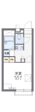西宮市青木町(JR東海道本線(近畿)西宮)のアパート賃貸物件 間取画像