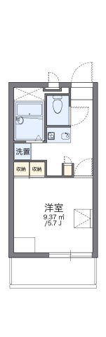 神戸市兵庫区中道通(神戸高速線新開地)のマンション賃貸物件 間取画像
