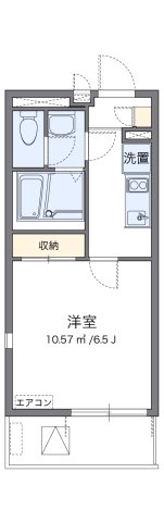 神戸市長田区本庄町(JR山陽本線鷹取)のマンション賃貸物件 間取画像
