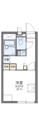 神戸市西区伊川谷町有瀬(JR山陽本線明石)のアパート賃貸物件 間取画像