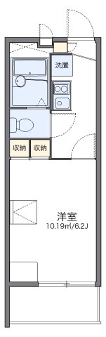 尼崎市猪名寺(JR福知山線猪名寺)のマンション賃貸物件 間取画像