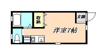 神戸市垂水区宮本町(JR山陽本線垂水)のアパート賃貸物件 間取画像