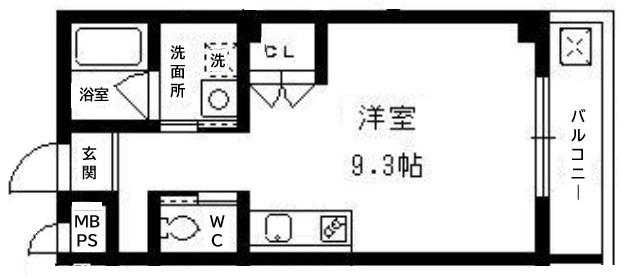 神戸市北区鈴蘭台東町(神戸電鉄有馬線鈴蘭台)のマンション賃貸物件 間取画像