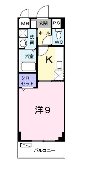 神戸市西区宮下(神戸市営地下鉄線西神中央)のマンション賃貸物件 間取画像