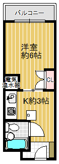 神戸市須磨区南町(JR山陽本線須磨海浜公園)のマンション賃貸物件 間取画像