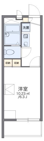 神戸市中央区南本町通(阪神本線春日野道)のマンション賃貸物件 間取画像