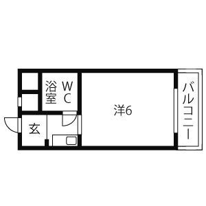 神戸市東灘区深江本町(阪神本線深江)のマンション賃貸物件 間取画像