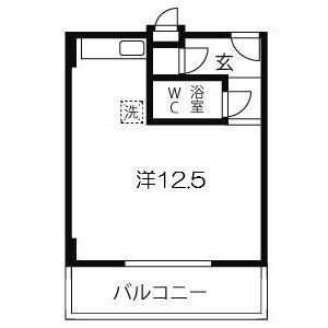 神戸市中央区脇浜町(阪神本線春日野道)のマンション賃貸物件 間取画像