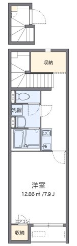 明石市藤江(JR山陽本線西明石)のアパート賃貸物件 間取画像