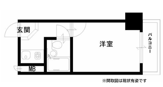 神戸市中央区元町通(JR東海道本線(近畿)神戸)のマンション賃貸物件 間取画像