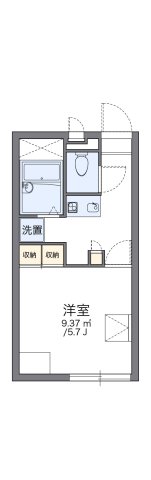 神戸市灘区大和町(JR東海道本線(近畿)六甲道)のアパート賃貸物件 間取画像
