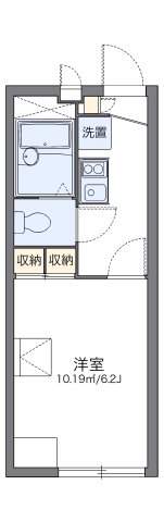 神戸市灘区高徳町(JR東海道本線(近畿)六甲道)のアパート賃貸物件 間取画像