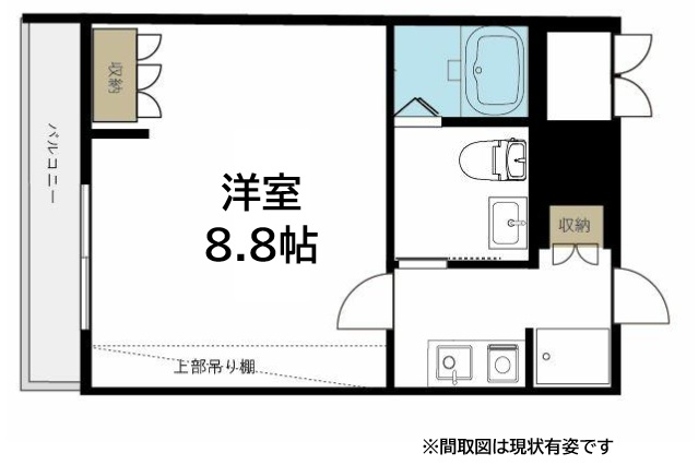 神戸市須磨区大田町(山陽電鉄線板宿)のマンション賃貸物件 間取画像