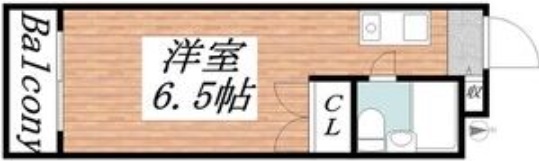 神戸市灘区岩屋中町(JR東海道本線(近畿)灘)のマンション賃貸物件 間取画像
