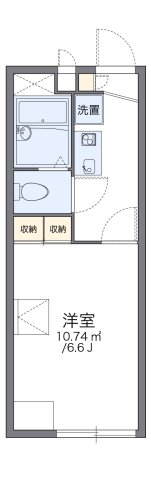 芦屋市楠町(JR東海道本線(近畿)芦屋)のアパート賃貸物件 間取画像