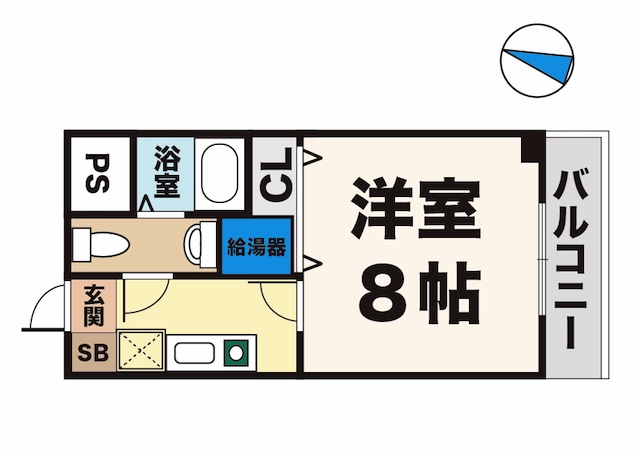 神戸市西区大津和(神戸市営地下鉄線伊川谷)のマンション賃貸物件 間取画像