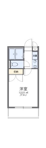 神戸市西区北別府(神戸市営地下鉄線伊川谷)のマンション賃貸物件 間取画像